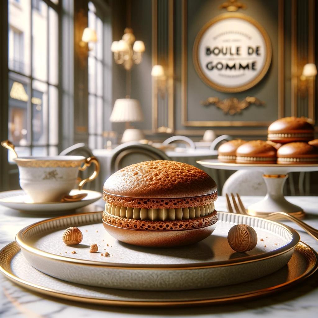 Le macaron, l'un des délices de la nouvelle gamme de biscuits.