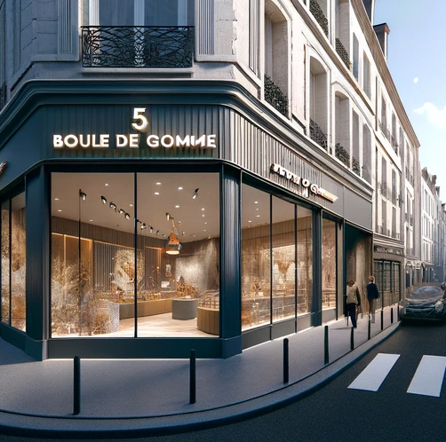 Façade de la boutique de Rennes