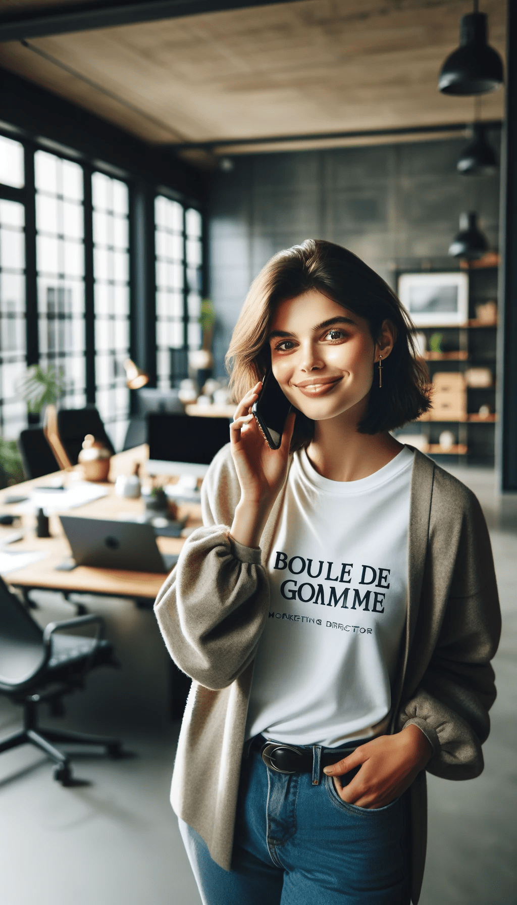 Photo de Tia Jones, Directrice marketing de Boule de gomme, le confiseur de l'année 2023.